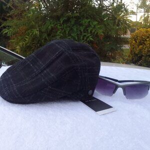 Bundle sunglass&Jeff&Aimy luxury dressy stylish wool cap brand new with tag
